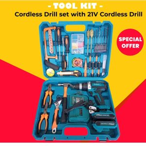 21V Makita Cordless Drill Set