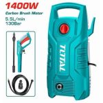TOTAL 1400W HIGH PRESSURE WASHER (1900PSI)