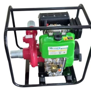 Milano Italia Diesel high pressure water pump 16hp 100m head 3″